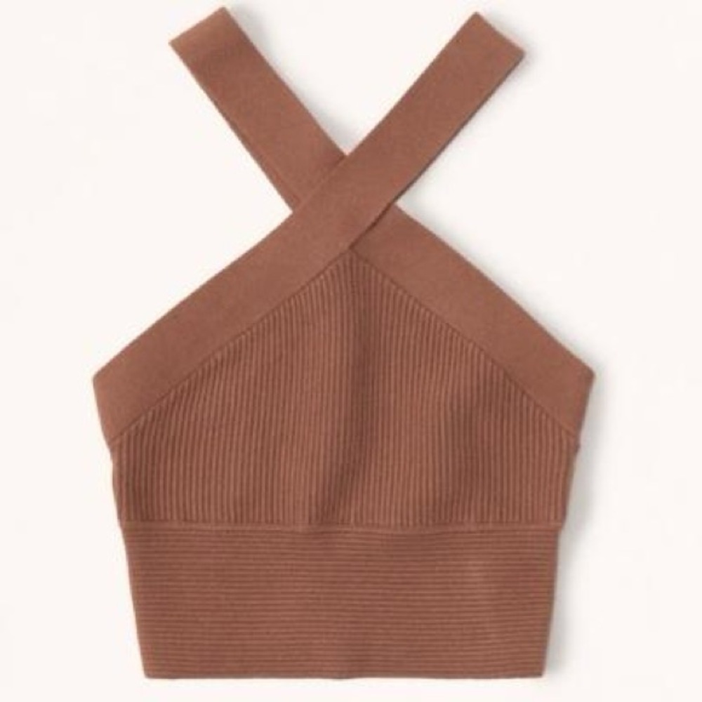 Abercrombie & Fitch Twist Halter Tank